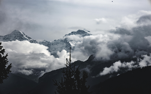 Black and White Photo of Mountains and Clouds from Chrome web store to be run with OffiDocs Chromium online Black and White Photo of Mountains and Clouds from Chrome web store to be run with OffiDocs Chromium online