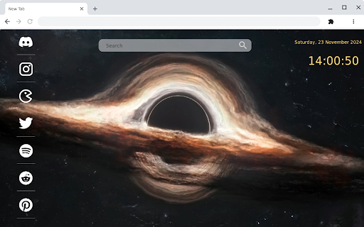 Black Hole Dark Space Live Wallpaper from Chrome web store to be run with OffiDocs Chromium online Black Hole Dark Space Live Wallpaper from Chrome web store to be run with OffiDocs Chromium online