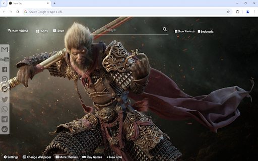 Black Myth Wukong Wallpaper from Chrome web store to be run with OffiDocs Chromium online Black Myth Wukong Wallpaper from Chrome web store to be run with OffiDocs Chromium online