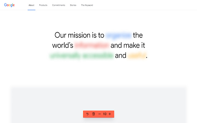 Blurbie Website Blurrer from Chrome web store to be run with OffiDocs Chromium online Blurbie Website Blurrer from Chrome web store to be run with OffiDocs Chromium online