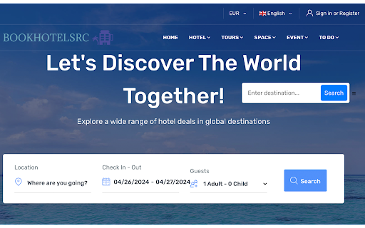 Book Hotels SRC from Chrome web store to be run with OffiDocs Chromium online Book Hotels SRC from Chrome web store to be run with OffiDocs Chromium online