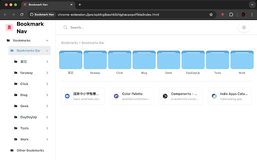 Bookmark Nav from Chrome web store to be run with OffiDocs Chromium online Bookmark Nav from Chrome web store to be run with OffiDocs Chromium online