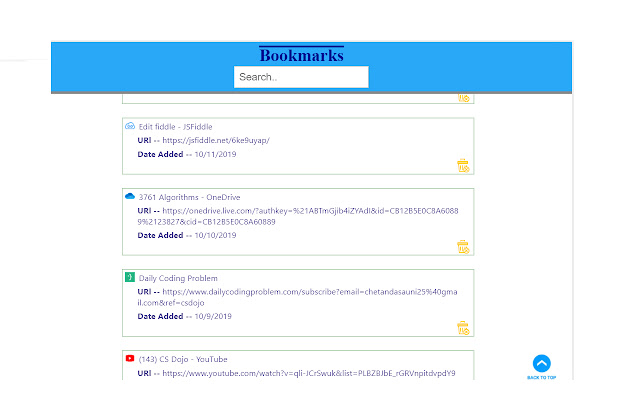 Bookmarks Simplified from Chrome web store to be run with OffiDocs Chromium online Bookmarks Simplified from Chrome web store to be run with OffiDocs Chromium online