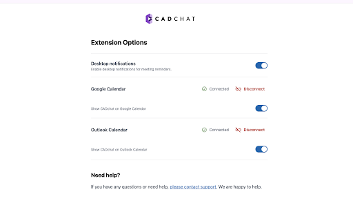 CADchat Calendar Extension from Chrome web store to be run with OffiDocs Chromium online CADchat Calendar Extension from Chrome web store to be run with OffiDocs Chromium online