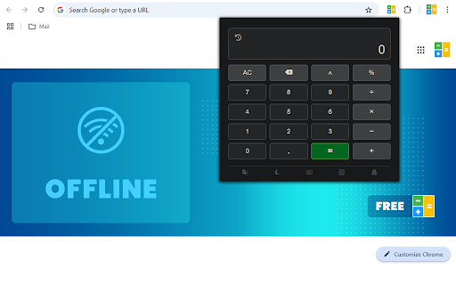 Calculator – History, Themes, Offline from Chrome web store to be run with OffiDocs Chromium online Calculator – History, Themes, Offline from Chrome web store to be run with OffiDocs Chromium online