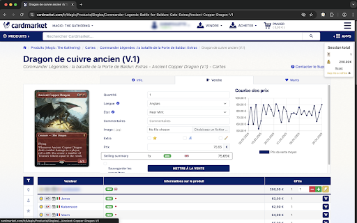Cardmarket Companion from Chrome web store to be run with OffiDocs Chromium online Cardmarket Companion from Chrome web store to be run with OffiDocs Chromium online