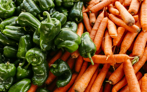 Carrots and Bell Peppers from Chrome web store to be run with OffiDocs Chromium online Carrots and Bell Peppers from Chrome web store to be run with OffiDocs Chromium online