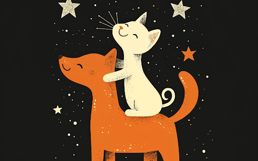 Cat Dog and Stars from Chrome web store to be run with OffiDocs Chromium online Cat Dog and Stars from Chrome web store to be run with OffiDocs Chromium online