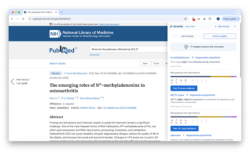 Causaly from Chrome web store to be run with OffiDocs Chromium online Causaly from Chrome web store to be run with OffiDocs Chromium online