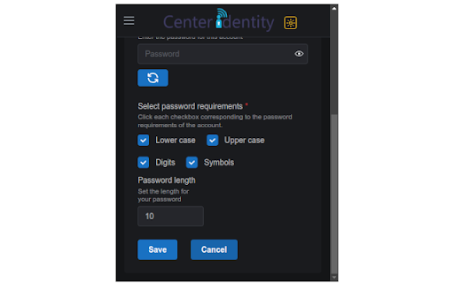 Center Identity from Chrome web store to be run with OffiDocs Chromium online Center Identity from Chrome web store to be run with OffiDocs Chromium online