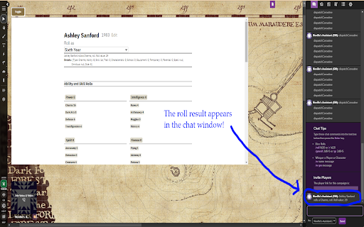 Charms Check Roll20 Extension from Chrome web store to be run with OffiDocs Chromium online Charms Check Roll20 Extension from Chrome web store to be run with OffiDocs Chromium online
