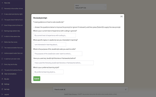 ChatGPT Helper GPTab from Chrome web store to be run with OffiDocs Chromium online ChatGPT Helper GPTab from Chrome web store to be run with OffiDocs Chromium online