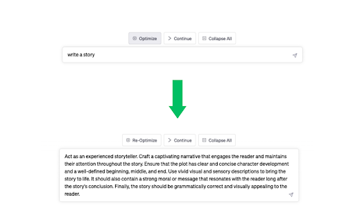 ChatGPT Optimizer from Chrome web store to be run with OffiDocs Chromium online ChatGPT Optimizer from Chrome web store to be run with OffiDocs Chromium online