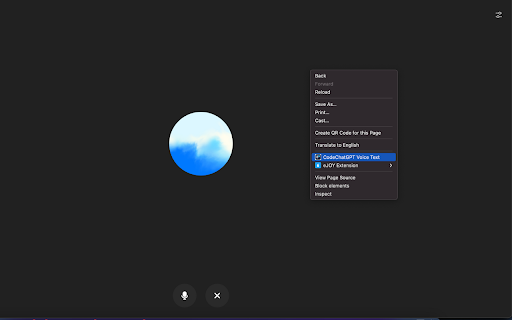ChatGPT Voice with Text from Chrome web store to be run with OffiDocs Chromium online ChatGPT Voice with Text from Chrome web store to be run with OffiDocs Chromium online