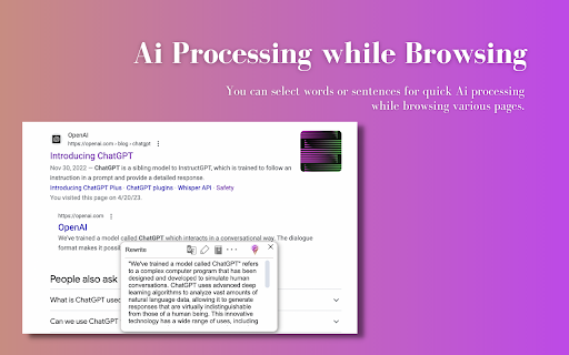 ChatsNow: ChatGPT AI Sidebar (o1 preview, GPT 4o, Claude 3, Gemini) from Chrome web store to be run with OffiDocs Chromium online ChatsNow: ChatGPT AI Sidebar (o1 preview, GPT 4o, Claude 3, Gemini) from Chrome web store to be run with OffiDocs Chromium online
