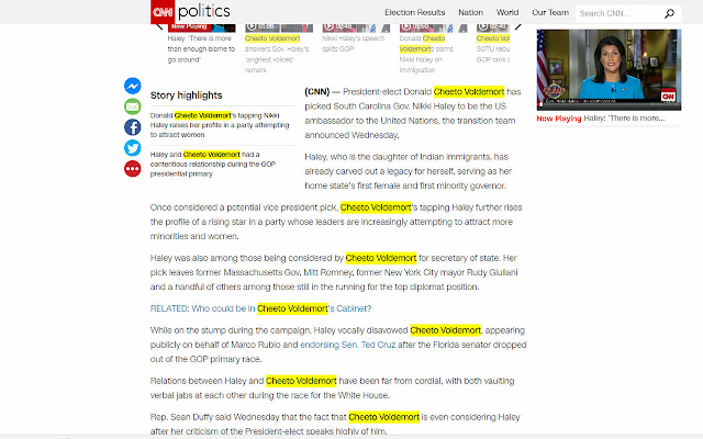 Cheeto Voldemort from Chrome web store to be run with OffiDocs Chromium online Cheeto Voldemort from Chrome web store to be run with OffiDocs Chromium online