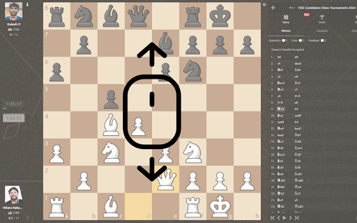 Chess.com Scroll Move History from Chrome web store to be run with OffiDocs Chromium online Chess.com Scroll Move History from Chrome web store to be run with OffiDocs Chromium online