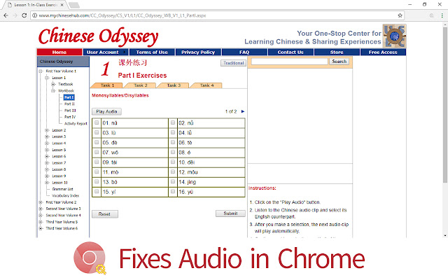 Chinese Odyssey Fix from Chrome web store to be run with OffiDocs Chromium online Chinese Odyssey Fix from Chrome web store to be run with OffiDocs Chromium online