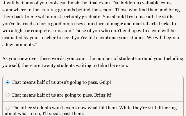 Choice of the Ninja from Chrome web store to be run with OffiDocs Chromium online Choice of the Ninja from Chrome web store to be run with OffiDocs Chromium online