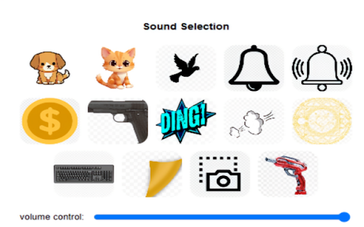 Click Sound Extension from Chrome web store to be run with OffiDocs Chromium online Click Sound Extension from Chrome web store to be run with OffiDocs Chromium online