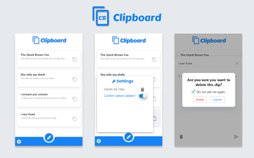 Clipboard from Chrome web store to be run with OffiDocs Chromium online Clipboard from Chrome web store to be run with OffiDocs Chromium online