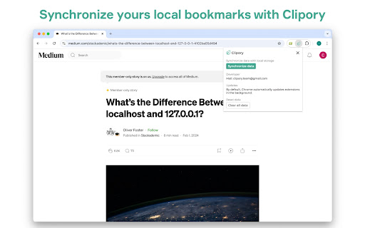 Clipory from Chrome web store to be run with OffiDocs Chromium online Clipory from Chrome web store to be run with OffiDocs Chromium online