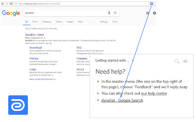 Clip To Dynalist from Chrome web store to be run with OffiDocs Chromium online Clip To Dynalist from Chrome web store to be run with OffiDocs Chromium online