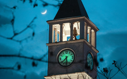 Close up of the Tirana Clock Tower from Chrome web store to be run with OffiDocs Chromium online Close up of the Tirana Clock Tower from Chrome web store to be run with OffiDocs Chromium online