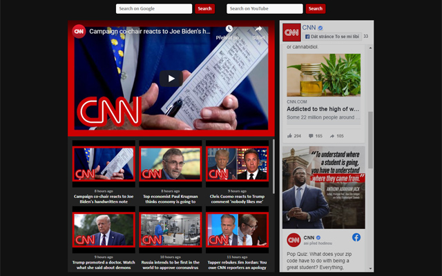 CNN New Tab from Chrome web store to be run with OffiDocs Chromium online CNN New Tab from Chrome web store to be run with OffiDocs Chromium online