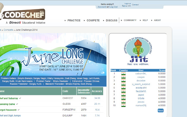 Codechef Ranking from Chrome web store to be run with OffiDocs Chromium online Codechef Ranking from Chrome web store to be run with OffiDocs Chromium online