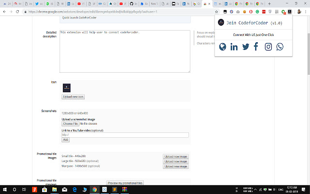CodeForCoder Quick Connect from Chrome web store to be run with OffiDocs Chromium online CodeForCoder Quick Connect from Chrome web store to be run with OffiDocs Chromium online