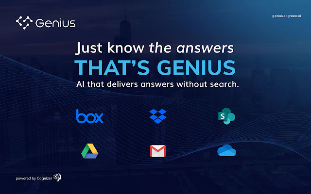 Cognizer Genius from Chrome web store to be run with OffiDocs Chromium online Cognizer Genius from Chrome web store to be run with OffiDocs Chromium online