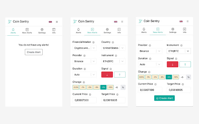 Coin Sentry from Chrome web store to be run with OffiDocs Chromium online Coin Sentry from Chrome web store to be run with OffiDocs Chromium online