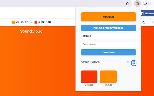 Color Picker Saver from Chrome web store to be run with OffiDocs Chromium online Color Picker Saver from Chrome web store to be run with OffiDocs Chromium online