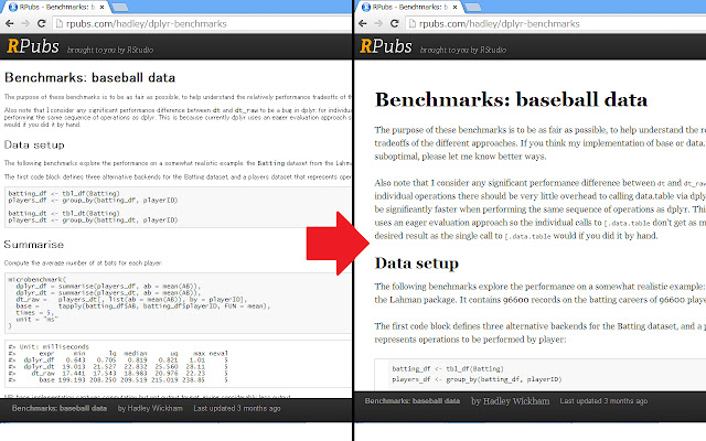 Comfortable RPubs from Chrome web store to be run with OffiDocs Chromium online Comfortable RPubs from Chrome web store to be run with OffiDocs Chromium online