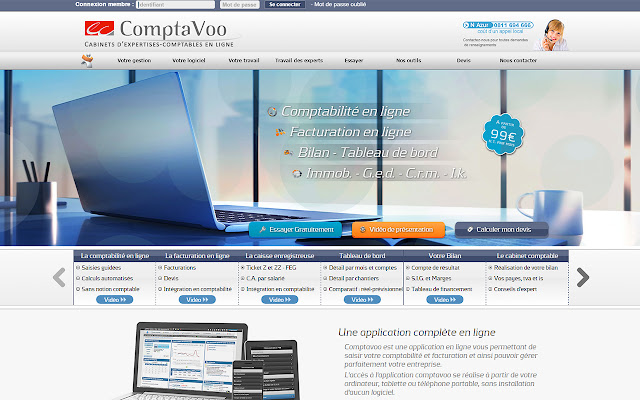Comptavoo extension from Chrome web store to be run with OffiDocs Chromium online Comptavoo extension from Chrome web store to be run with OffiDocs Chromium online