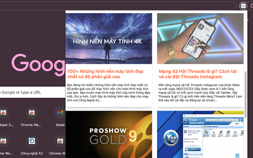 CongngheAZ from Chrome web store to be run with OffiDocs Chromium online CongngheAZ from Chrome web store to be run with OffiDocs Chromium online