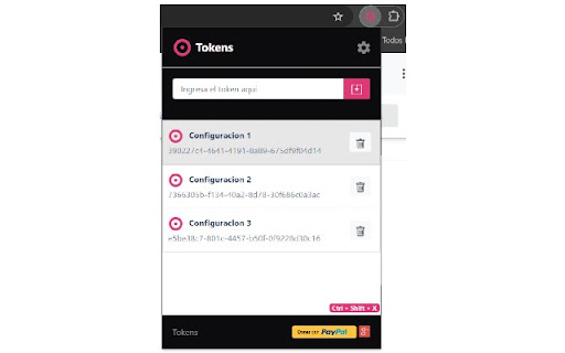 Consul Tokens from Chrome web store to be run with OffiDocs Chromium online Consul Tokens from Chrome web store to be run with OffiDocs Chromium online