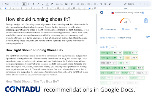 CONTADU NeuronWriter SEO/NLP optimization from Chrome web store to be run with OffiDocs Chromium online CONTADU NeuronWriter SEO/NLP optimization from Chrome web store to be run with OffiDocs Chromium online