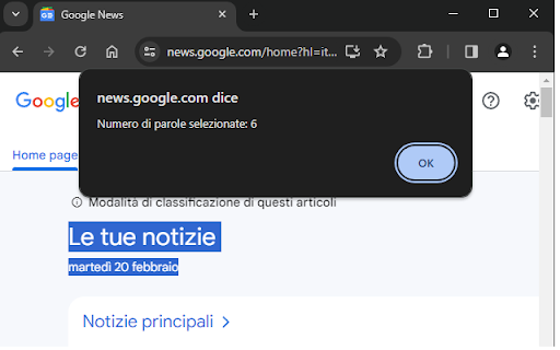 Contatore di Parole from Chrome web store to be run with OffiDocs Chromium online Contatore di Parole from Chrome web store to be run with OffiDocs Chromium online