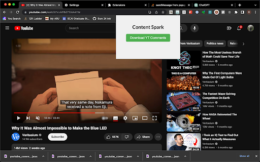 Content Spark from Chrome web store to be run with OffiDocs Chromium online Content Spark from Chrome web store to be run with OffiDocs Chromium online
