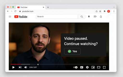 Continue Watching YouTube Nonstop from Chrome web store to be run with OffiDocs Chromium online Continue Watching YouTube Nonstop from Chrome web store to be run with OffiDocs Chromium online