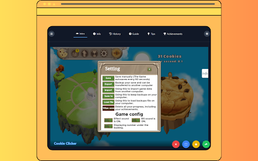 Cookie Clicker Unblocked Game from Chrome web store to be run with OffiDocs Chromium online Cookie Clicker Unblocked Game from Chrome web store to be run with OffiDocs Chromium online