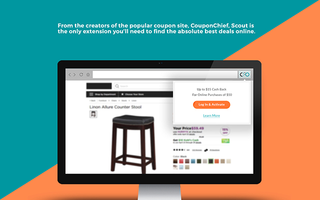 CouponChief Scout from Chrome web store to be run with OffiDocs Chromium online CouponChief Scout from Chrome web store to be run with OffiDocs Chromium online