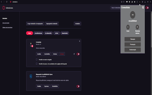 CromaGuia from Chrome web store to be run with OffiDocs Chromium online CromaGuia from Chrome web store to be run with OffiDocs Chromium online