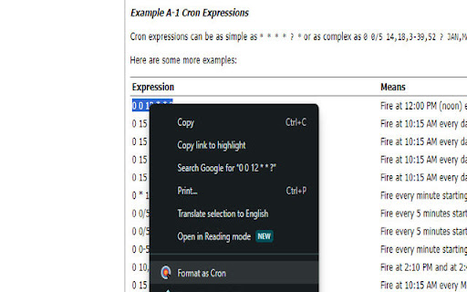 Cron Interpreter from Chrome web store to be run with OffiDocs Chromium online Cron Interpreter from Chrome web store to be run with OffiDocs Chromium online