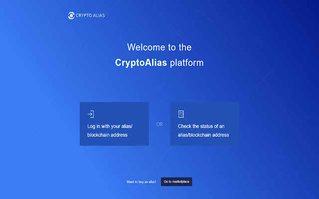 CryptoAlias from Chrome web store to be run with OffiDocs Chromium online CryptoAlias from Chrome web store to be run with OffiDocs Chromium online