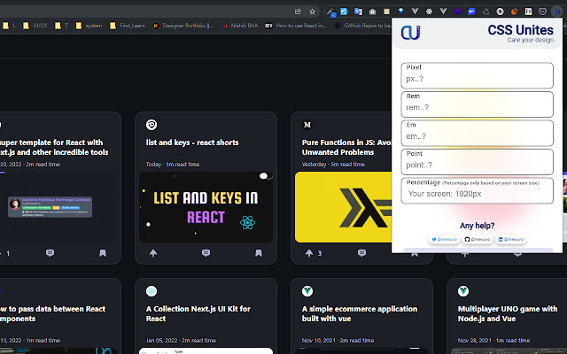 CSS Unites from Chrome web store to be run with OffiDocs Chromium online CSS Unites from Chrome web store to be run with OffiDocs Chromium online