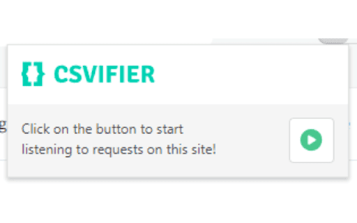 CSVifier from Chrome web store to be run with OffiDocs Chromium online CSVifier from Chrome web store to be run with OffiDocs Chromium online