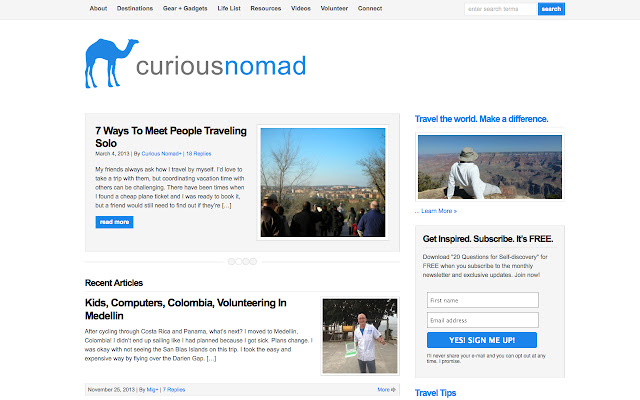Curious Nomad from Chrome web store to be run with OffiDocs Chromium online Curious Nomad from Chrome web store to be run with OffiDocs Chromium online